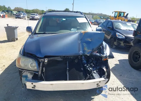 2006 Toyota Highlander z USA, uszkodzony, nr VIN JTEGD21A360143101